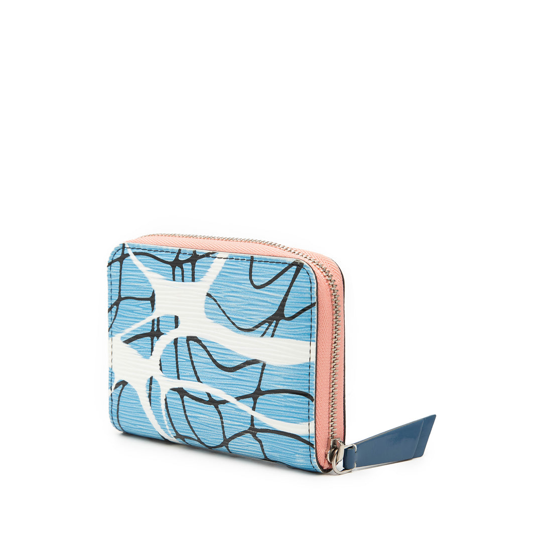 Aqua Zippy Porte-monnaie Épi Bleu