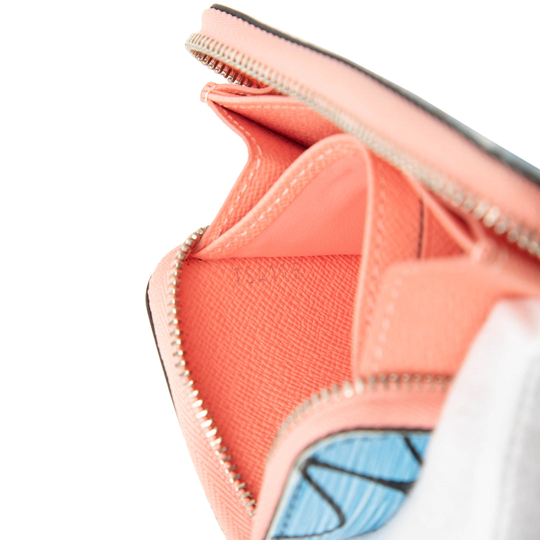 Aqua Zippy Porte-monnaie Épi Bleu