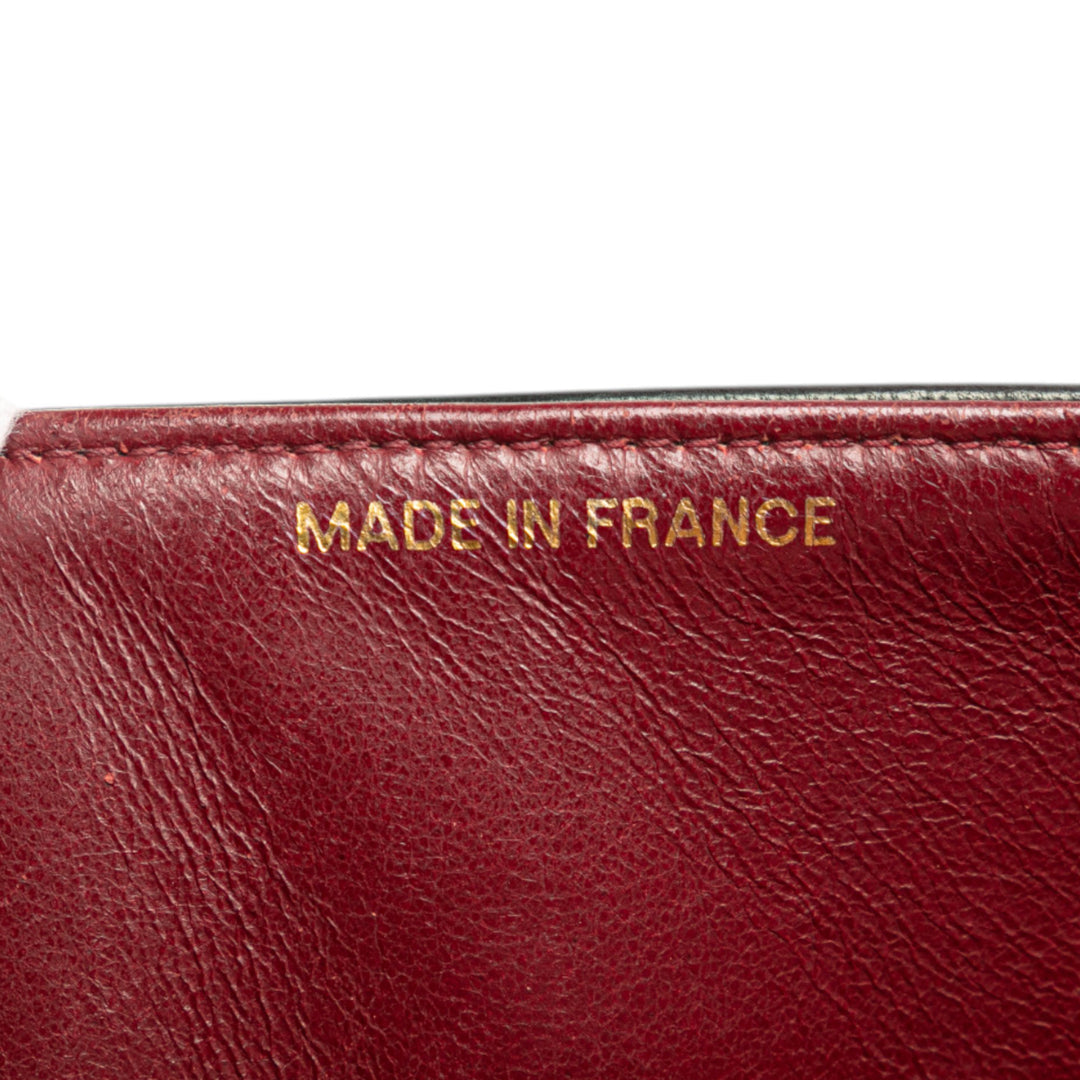 Chanel Medium Classic Cuir d’agneau Double rabat Noir