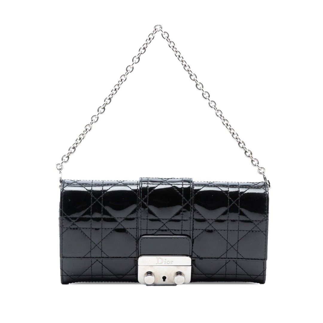 Dior Cuir verni Cannage Miss Dior Promenade Sac porté croisé – GABY PARIS Authentique