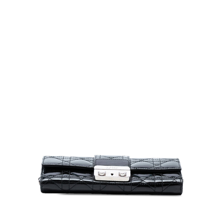 Dior Cuir verni Cannage Miss Dior Promenade Sac porté croisé – GABY PARIS Authentique