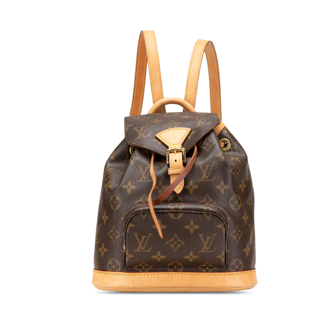 Monogram Mini Montsouris Brown - Gaby Paris