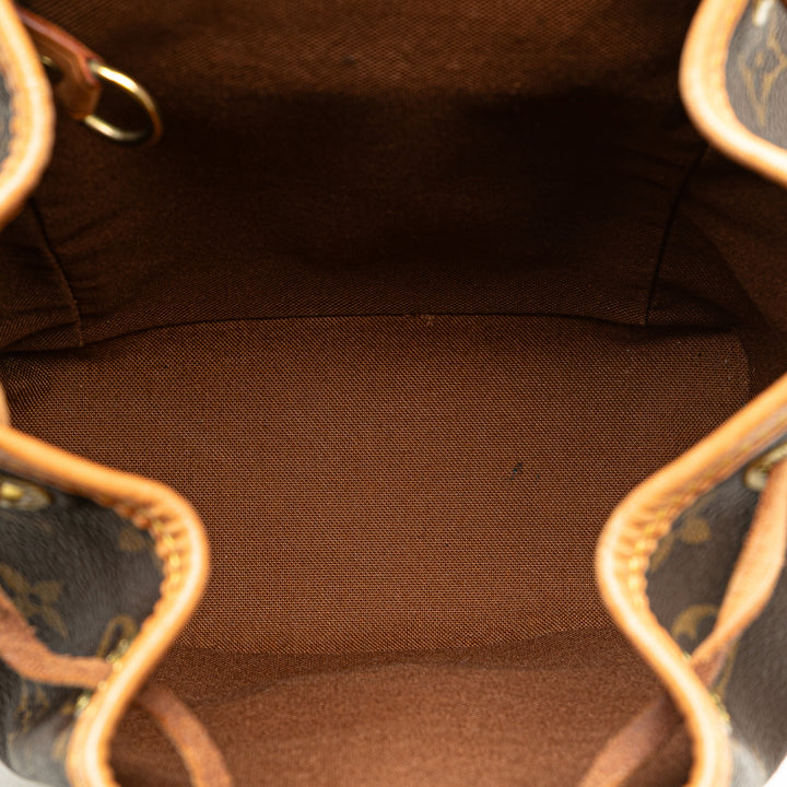 Monogram Mini Montsouris Brown - Gaby Paris