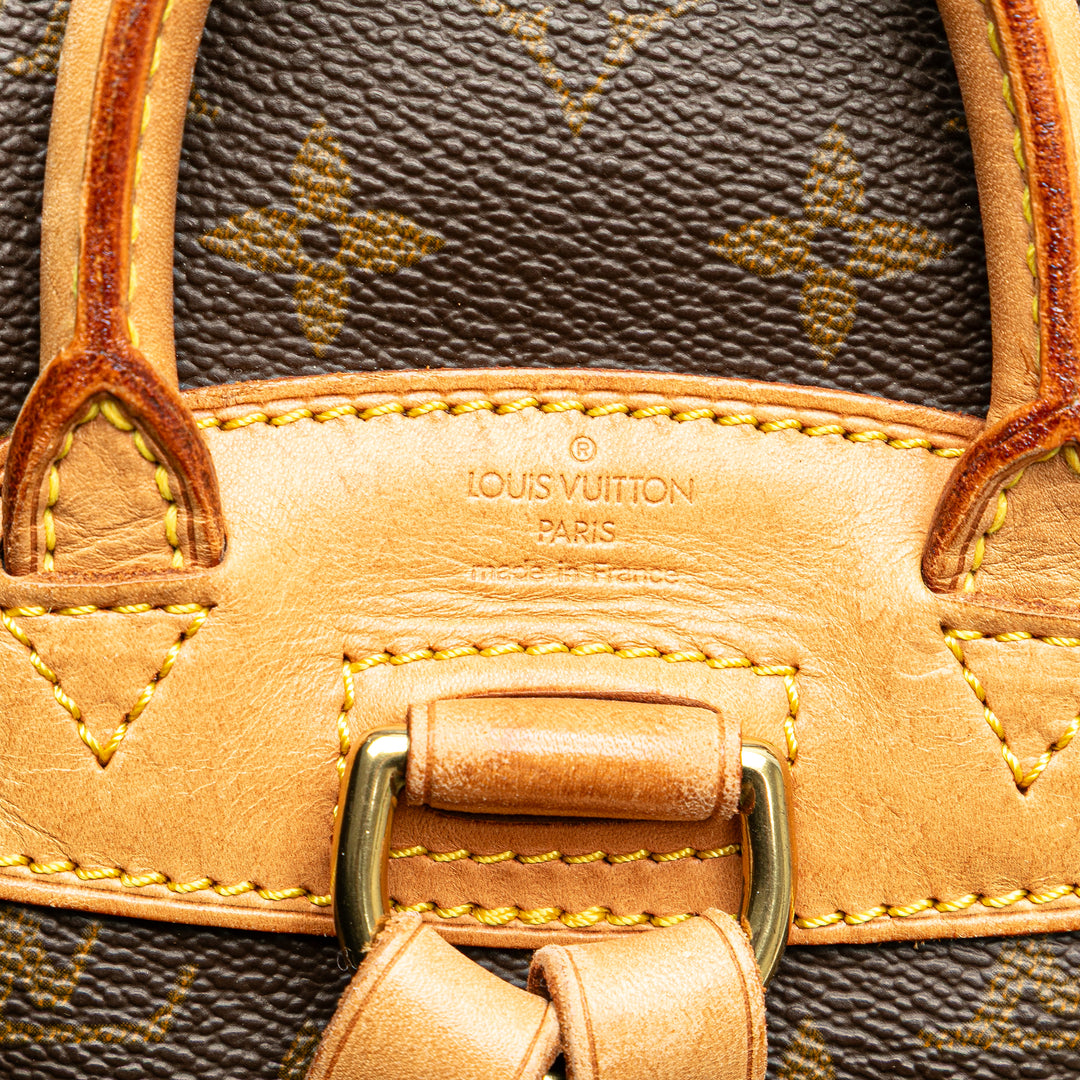 Monogram Mini Montsouris Brown - Gaby Paris