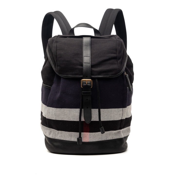 Burberry Mega Check Toile Drifton Sac à dos