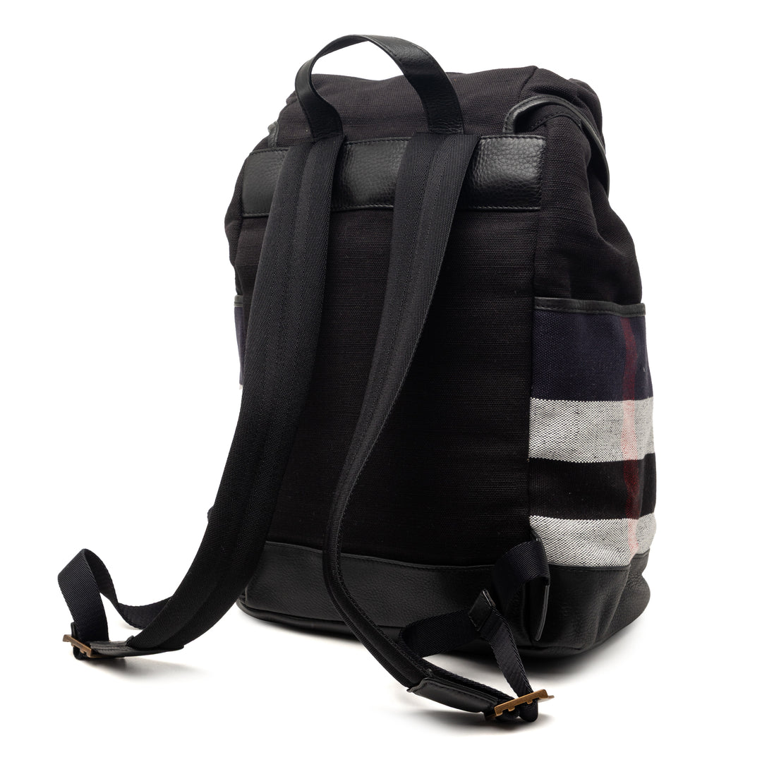 Burberry Mega Check Toile Drifton Sac à dos