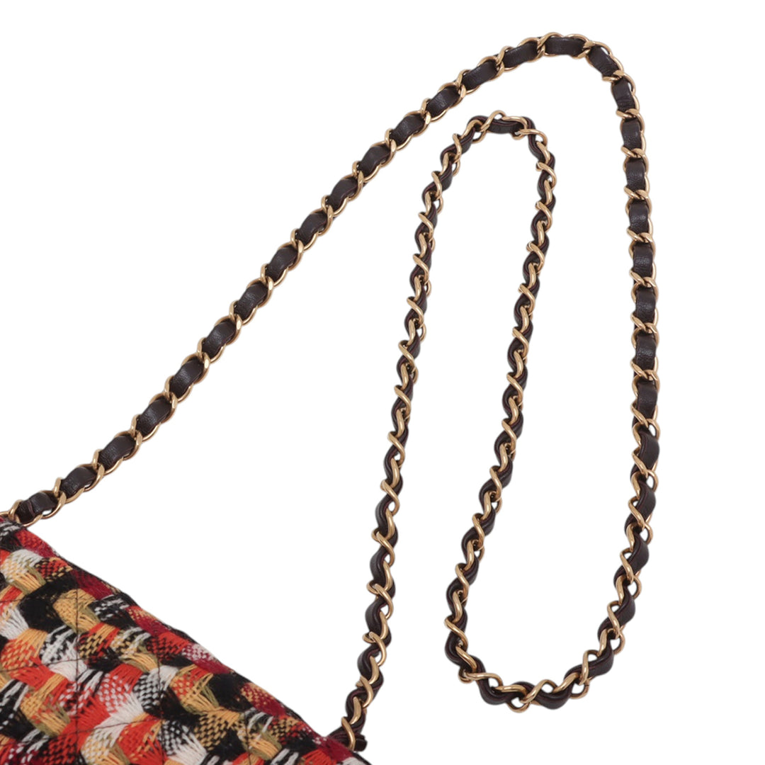 Chanel Mini Rectangular Classic Tweed Simple rabat