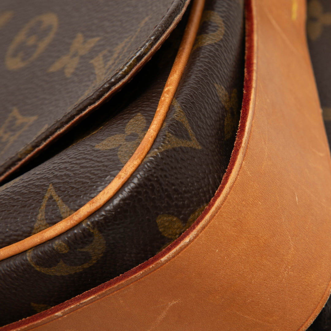 Louis Vuitton Sac bandoulière Cartouchiere Monogram MM Marron – vue 6 – GABY PARIS