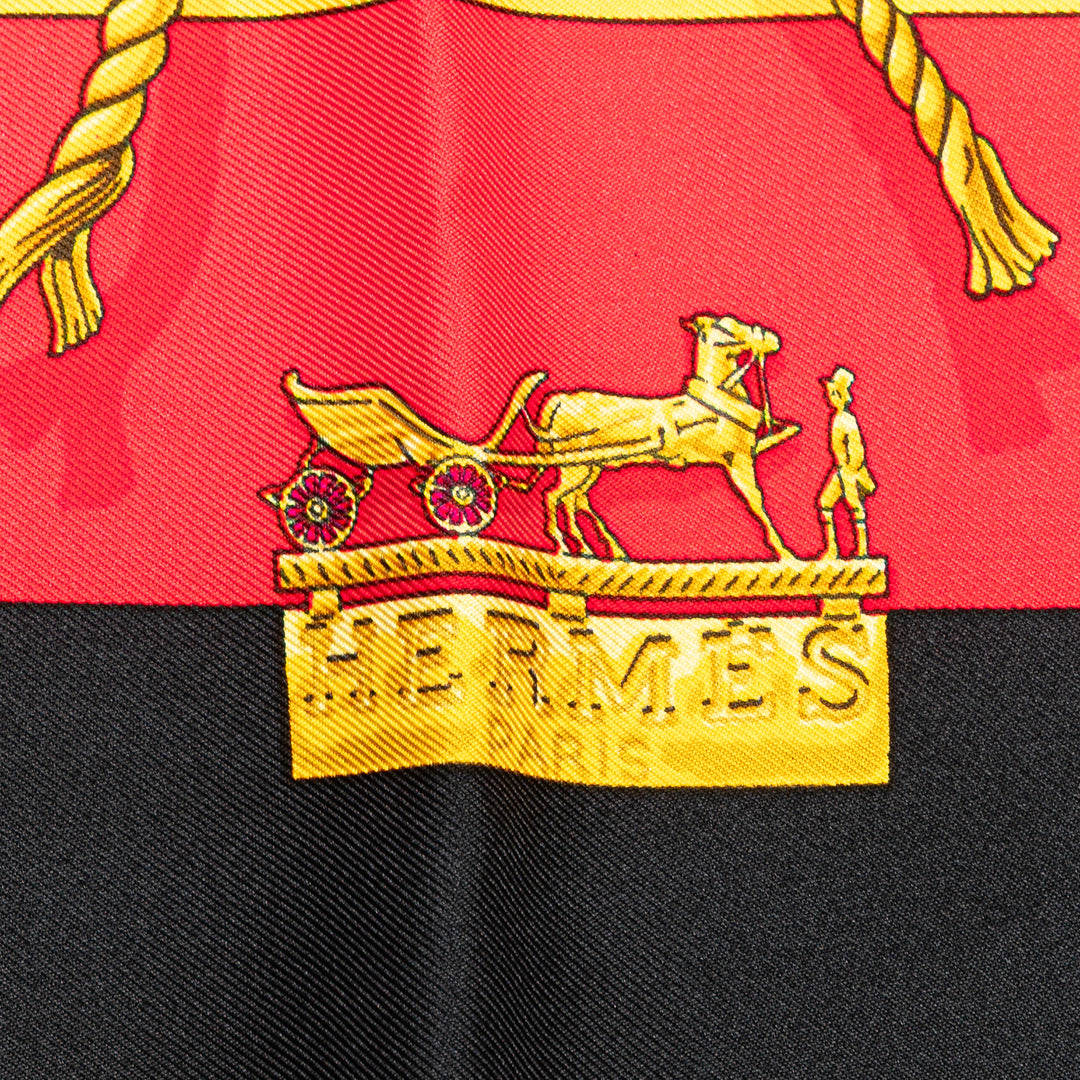 Hermès Clips Soie Foulard Rouge – GABY PARIS Authentique