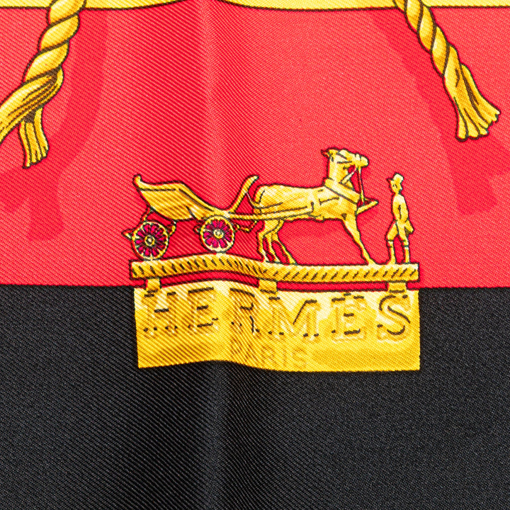 Hermès Clips Soie Foulard Rouge – GABY PARIS Authentique