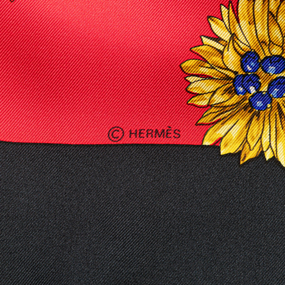 Hermès Clips Soie Foulard Rouge – GABY PARIS Authentique