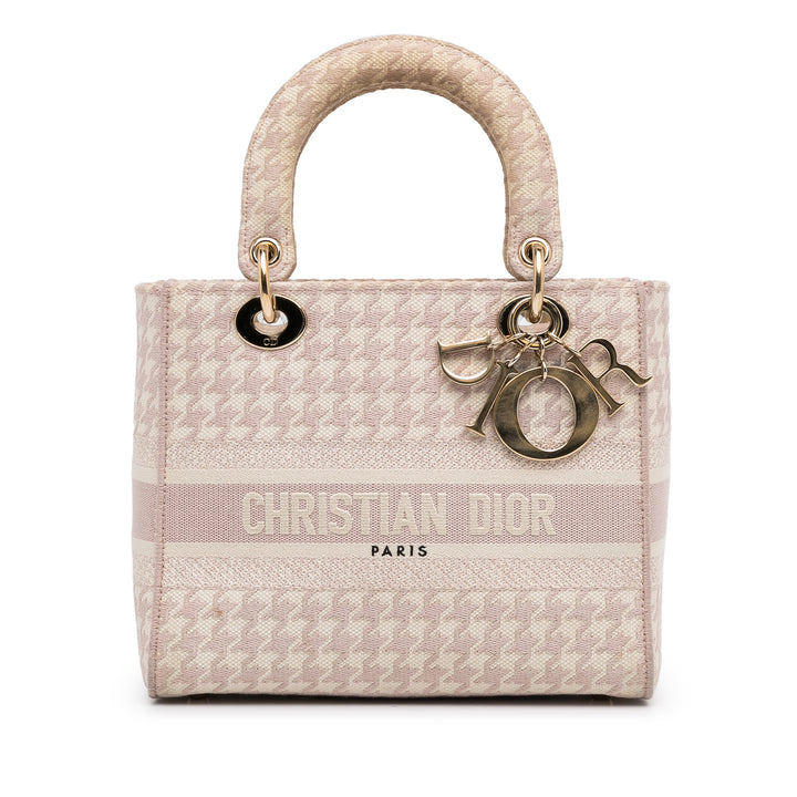 Small Houndstooth Lady D-Lite Pink - Gaby Paris