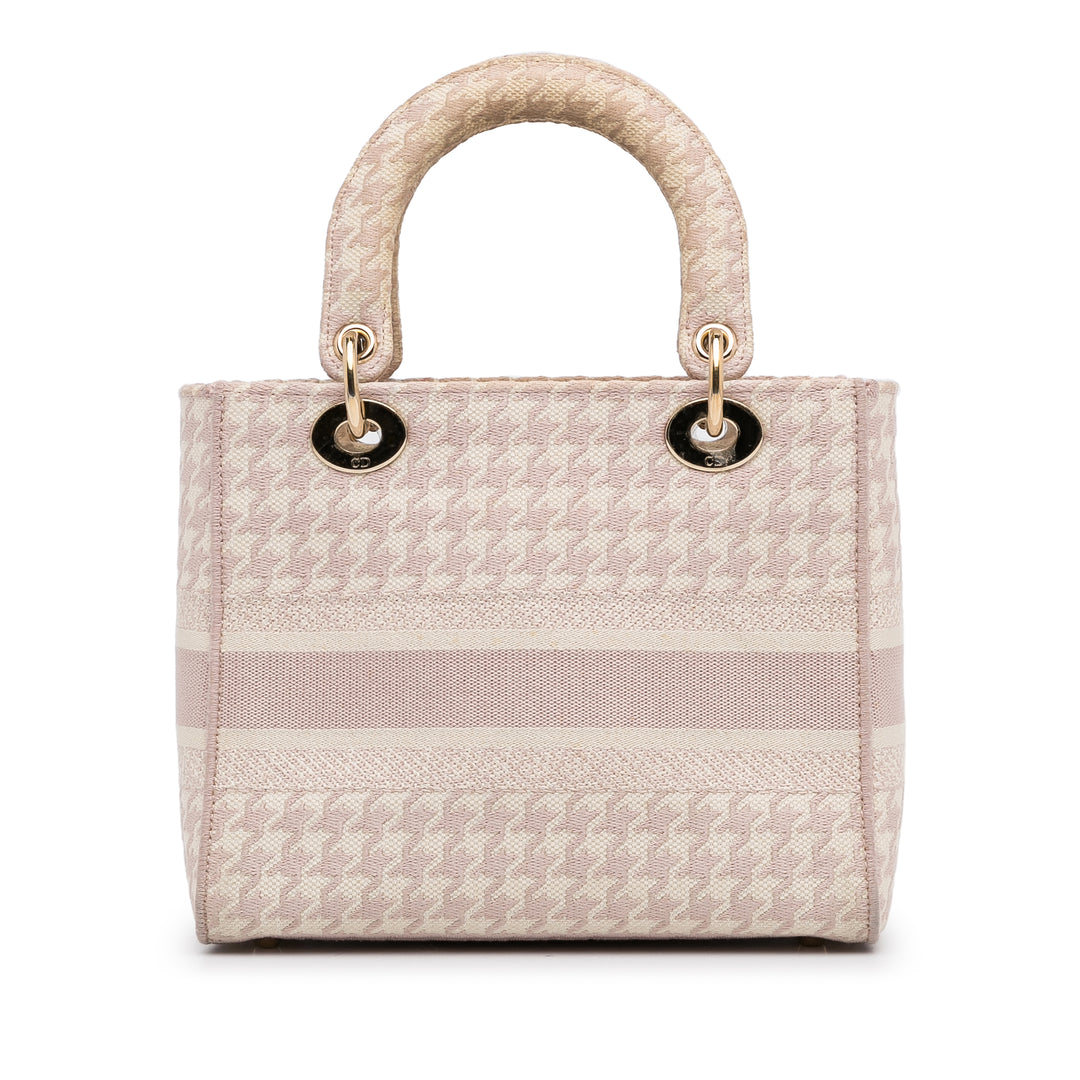 Small Houndstooth Lady D-Lite Pink - Gaby Paris