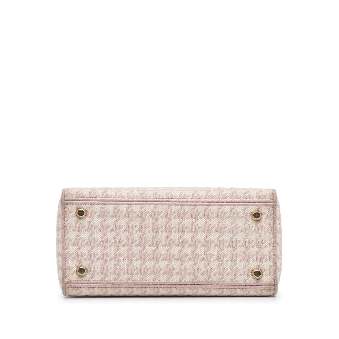 Small Houndstooth Lady D-Lite Pink - Gaby Paris