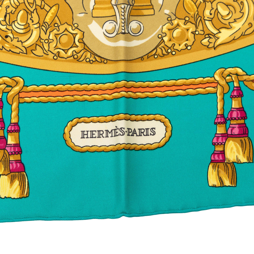 Hermès Hommage a Charles Garnier Soie Foulard 90