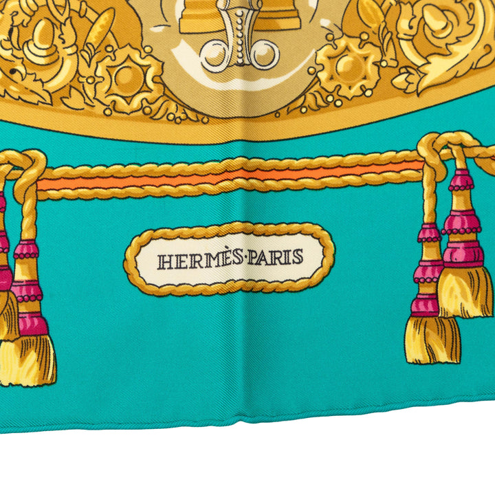 Hermès Hommage a Charles Garnier Soie Foulard 90