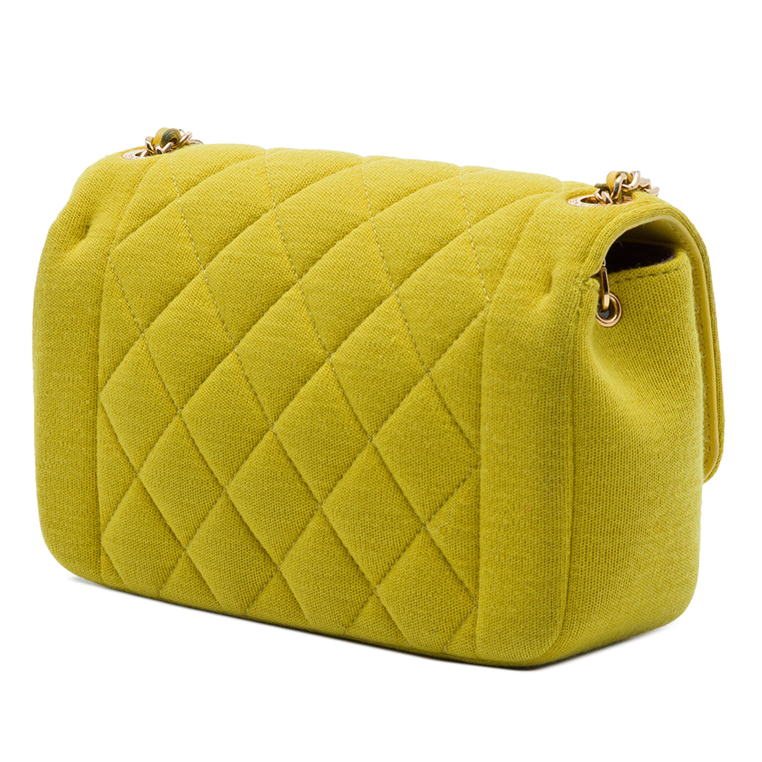 Chanel Jersey Chic With Me à rabat Mini Tissu