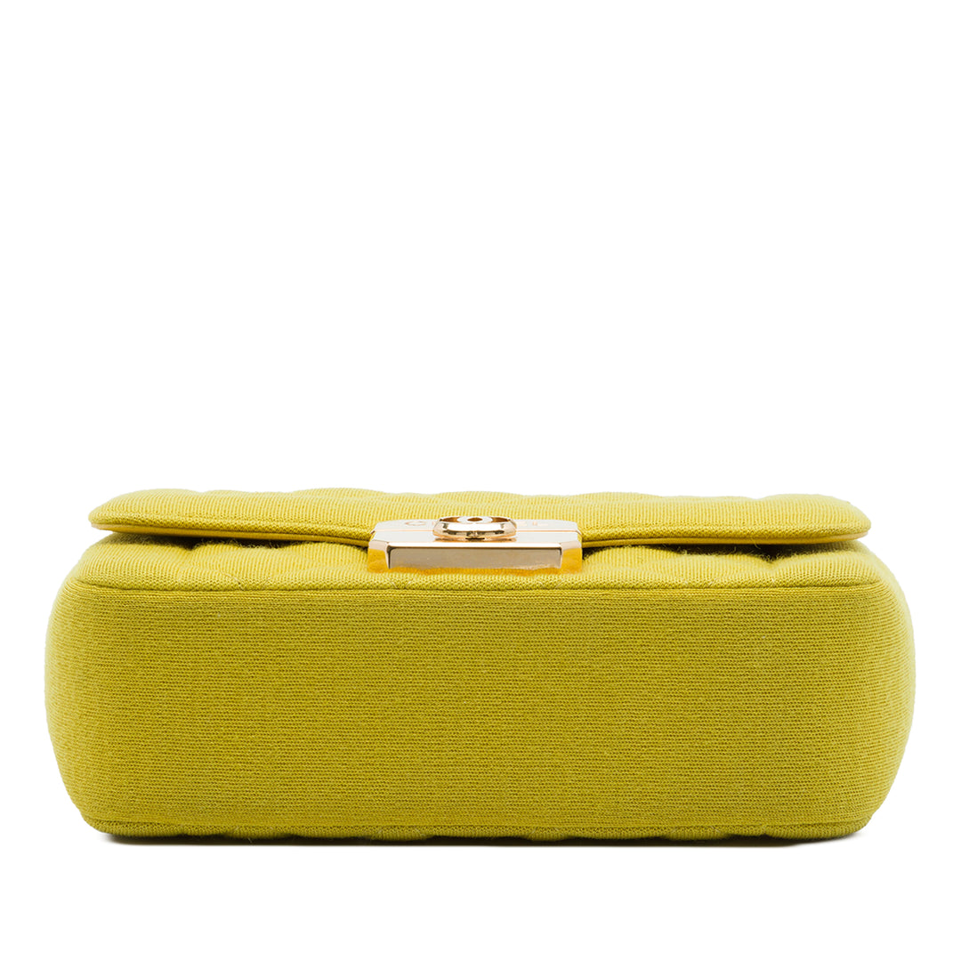 Chanel Jersey Chic With Me à rabat Mini Tissu
