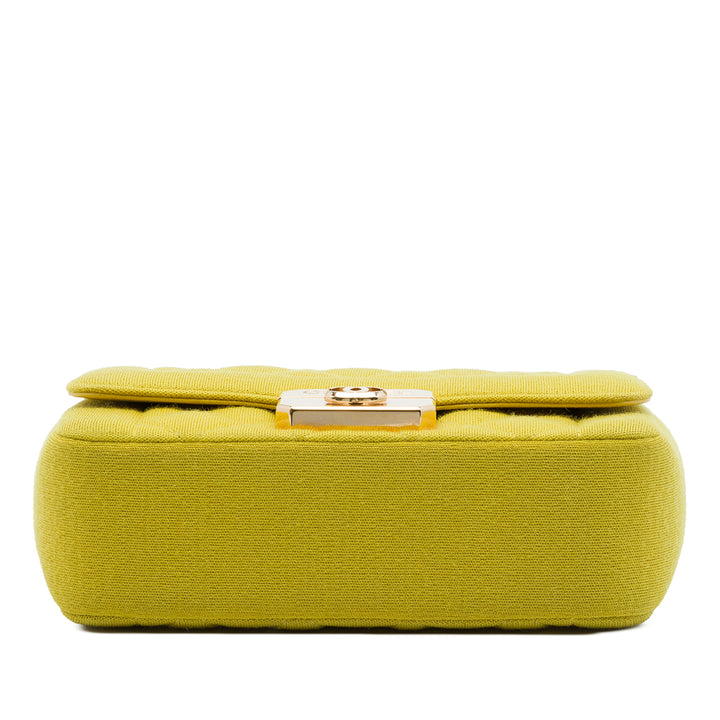 Chanel Jersey Chic With Me à rabat Mini Tissu