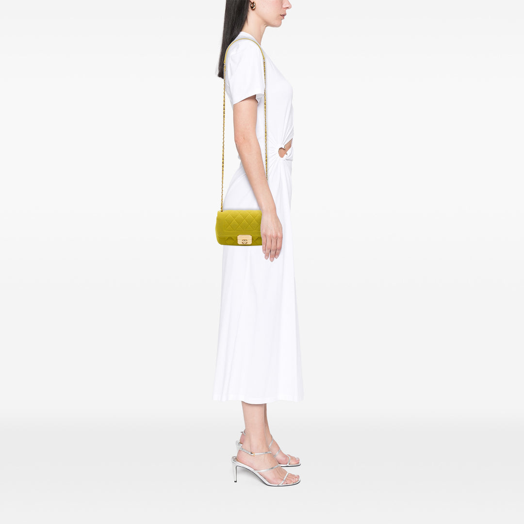 Chanel Jersey Chic With Me à rabat Mini Tissu