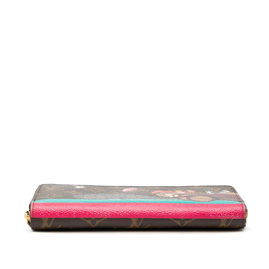 Louis Vuitton Evasion Illustre Zippy Portefeuille long Toile Monogram
