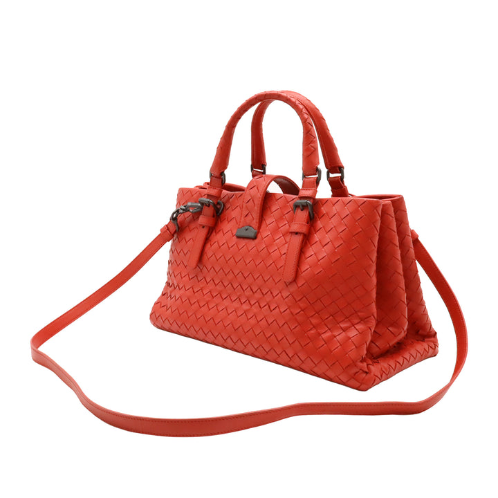 Bottega Veneta Small Nappa Intrecciato Roma Sac