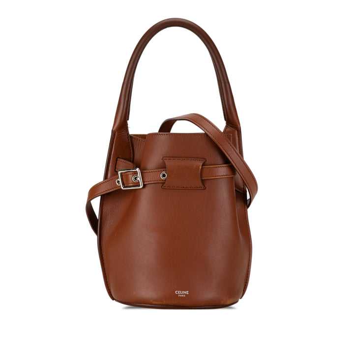 Celine Nano Big Bucket Bag Brown - GABY PARIS