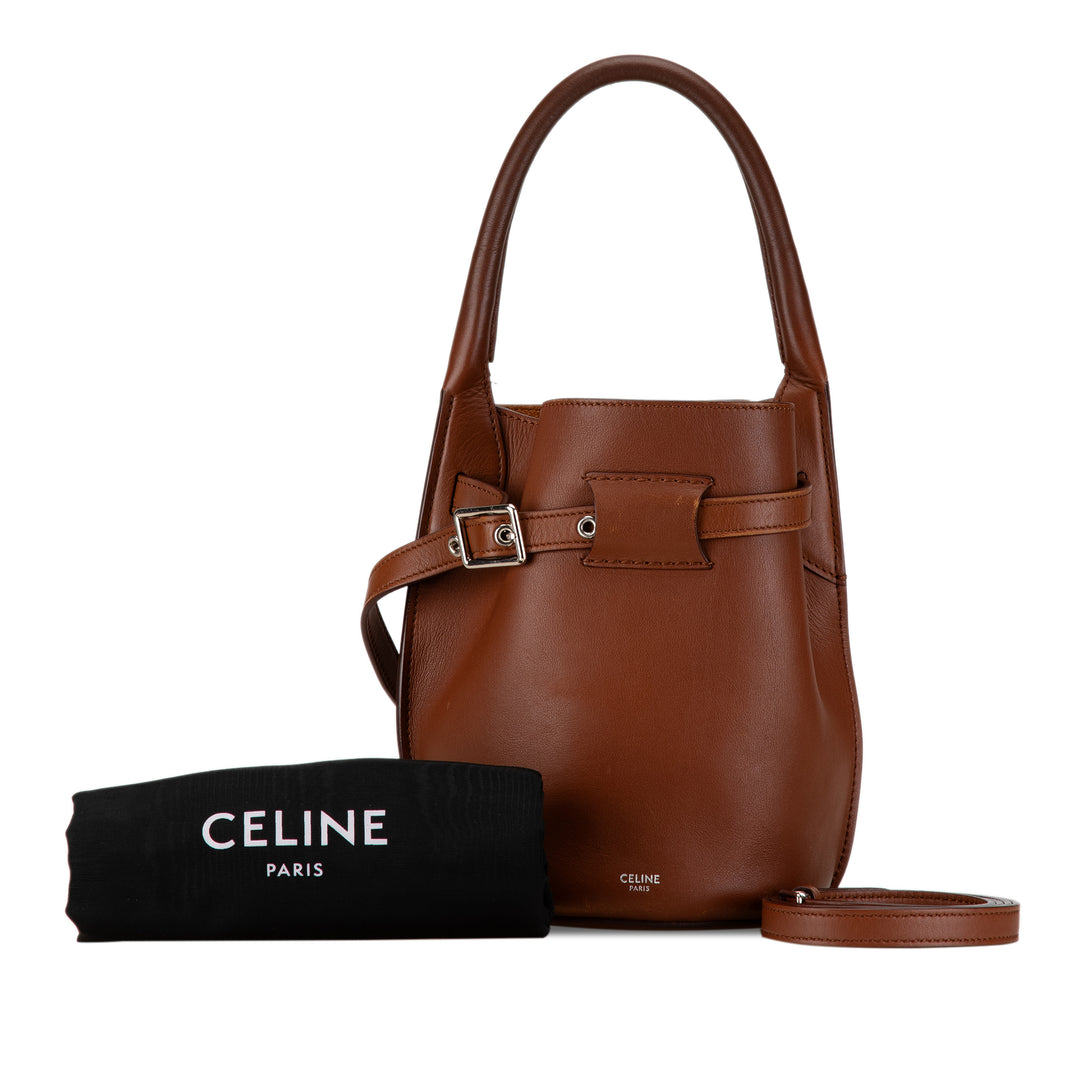 Celine Nano Big Bucket Bag Brown - GABY PARIS