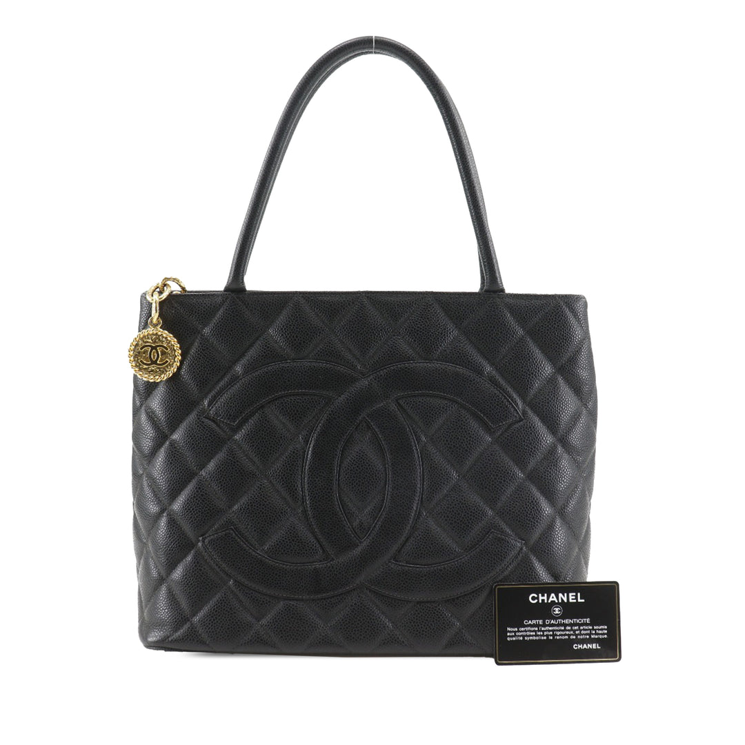 Chanel Caviar Medallion Cabas