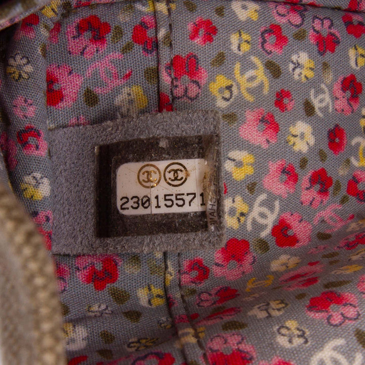 Quilted Canvas Coco Cuba Charms Wallet On Chain Brown - Gaby Paris