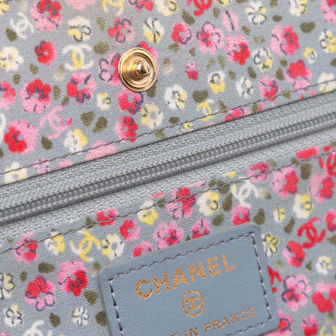Chanel CC Quilted Toile Coco Cuba Charms Wallet On Chain Marron – GABY PARIS Authentique
