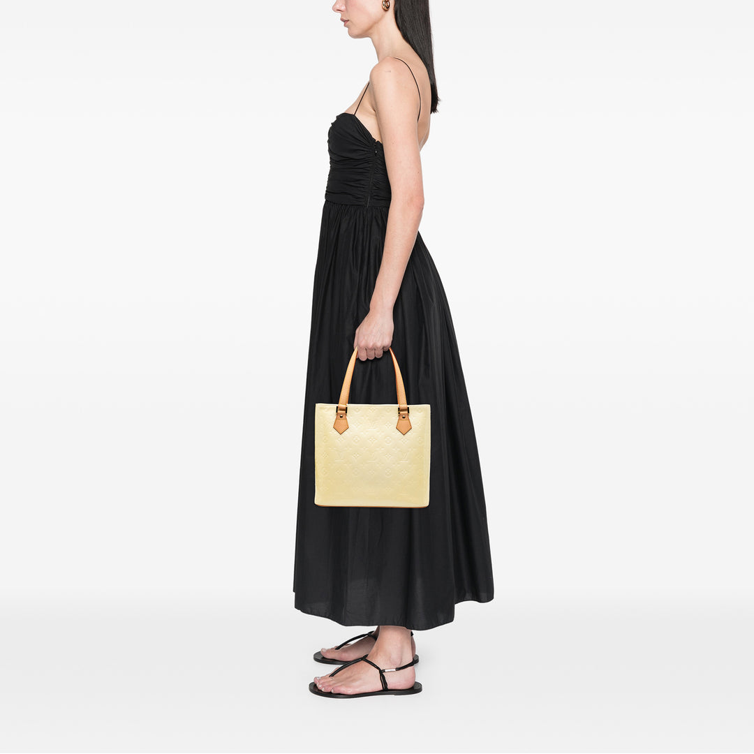 Louis Vuitton Houston Cuir verni Monogram