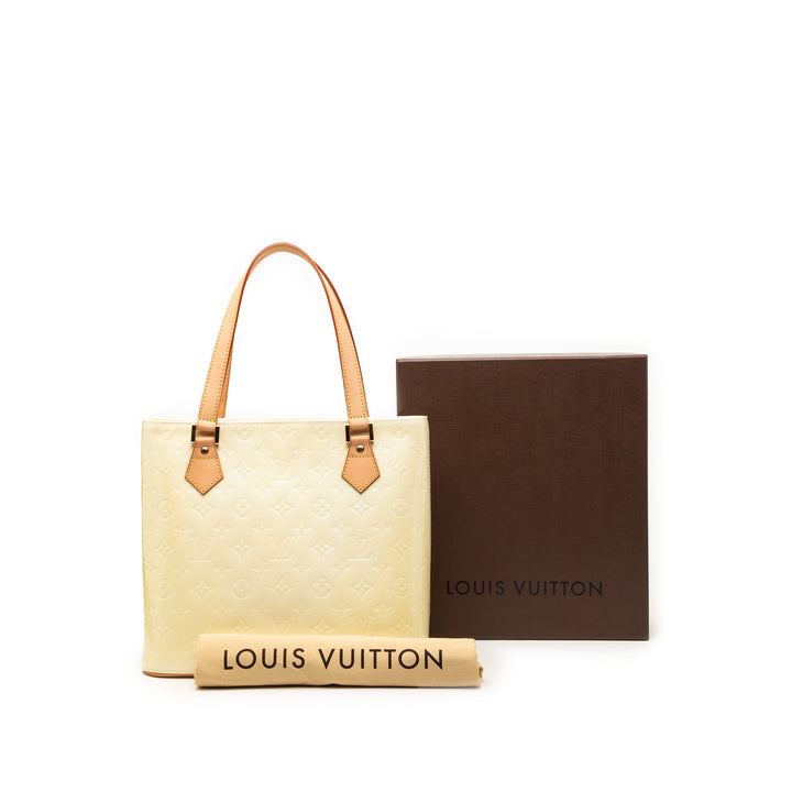 Louis Vuitton Houston Cuir verni Monogram