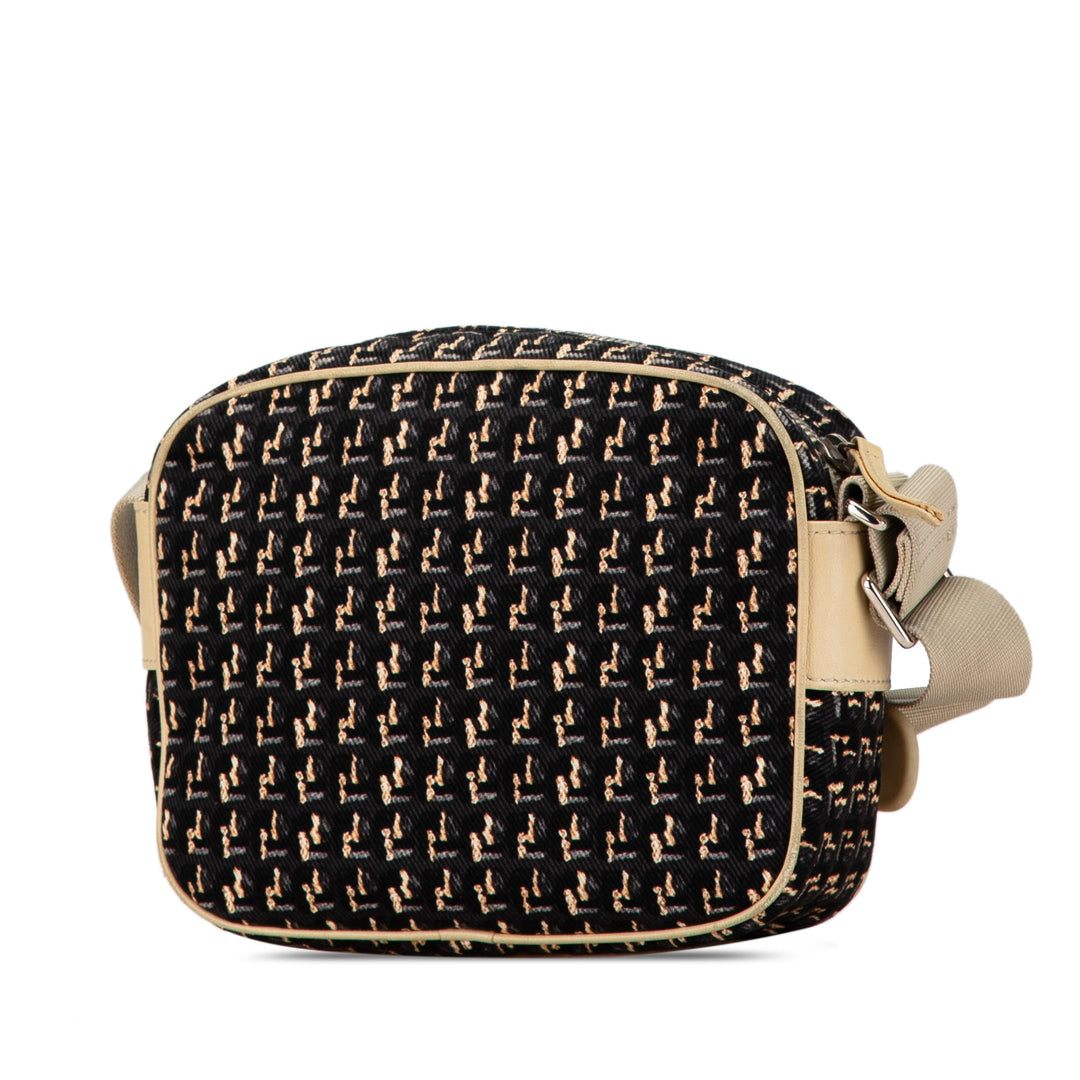 Chanel Canvas Lucky Clover Camera Bag Black - GABY PARIS