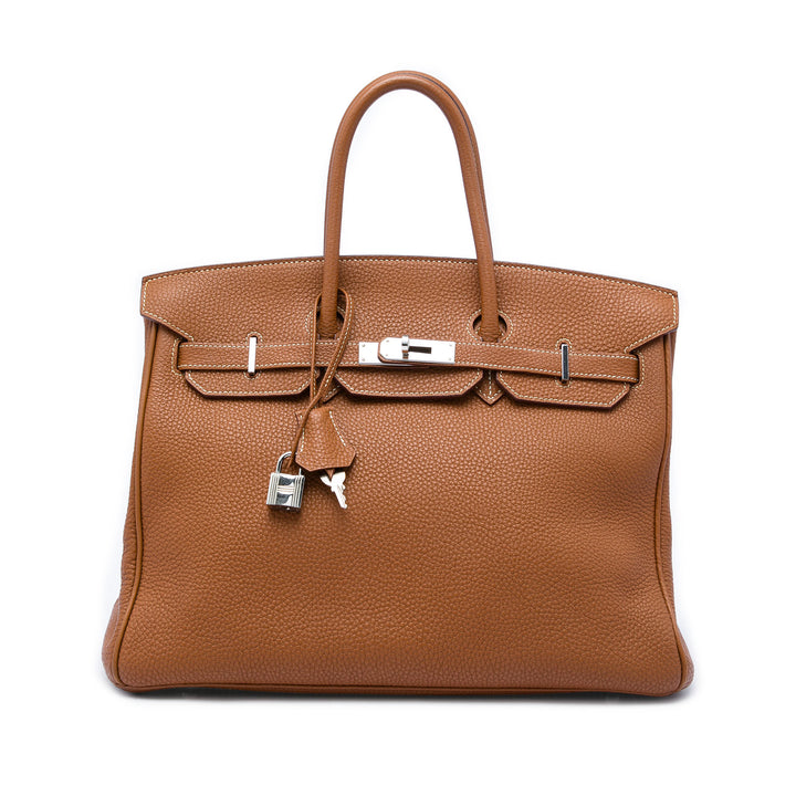 Hermès Birkin Retourne 35 Togo Marron
