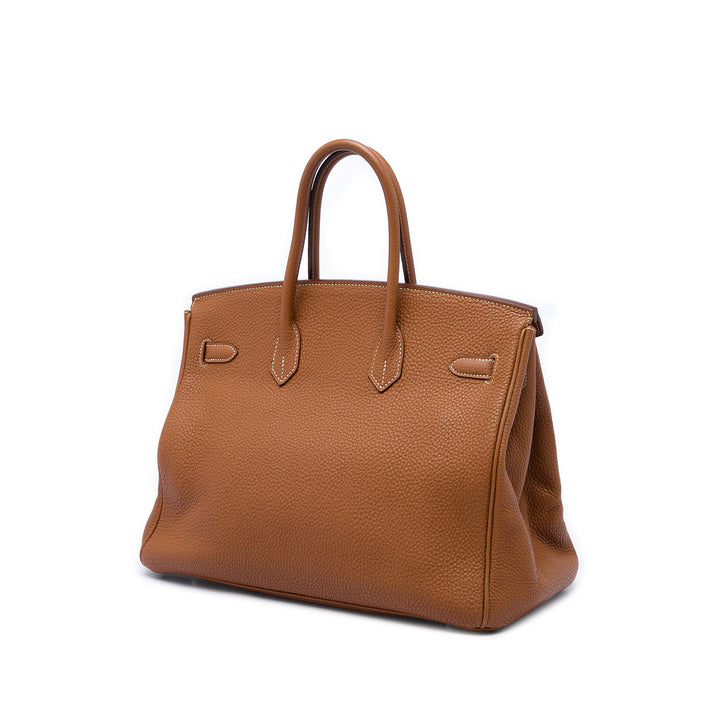 Hermès Birkin Retourne 35 Togo Marron