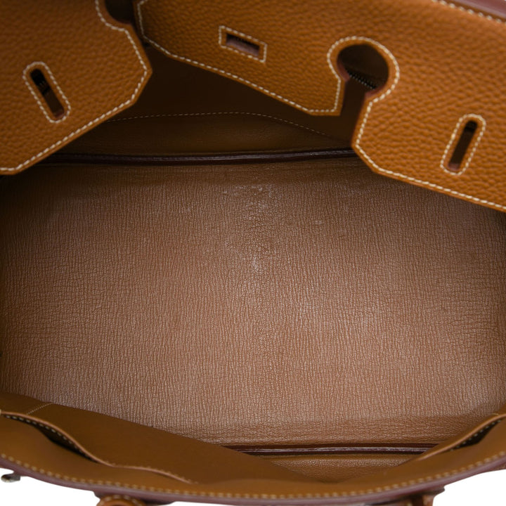Hermès Birkin Retourne 35 Togo Marron