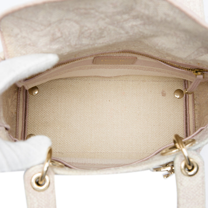 brodé De Jouy Lady D-Lite Moyen Rose