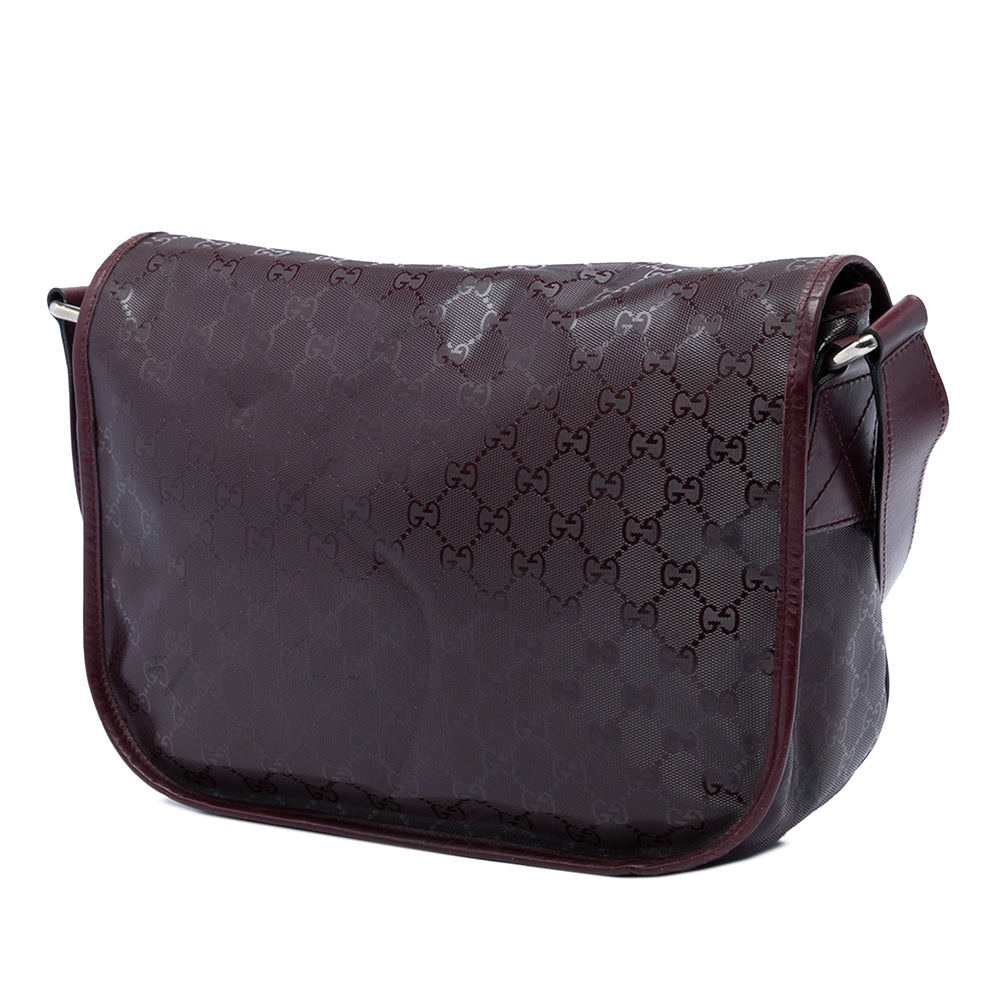 Gucci Sac bandoulière GG Imprime Rouge – vue 2 – GABY PARIS
