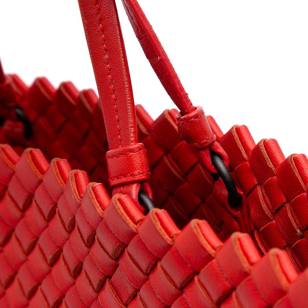 Bottega Veneta Intrecciato à finitions Bicolor Nappa Sac