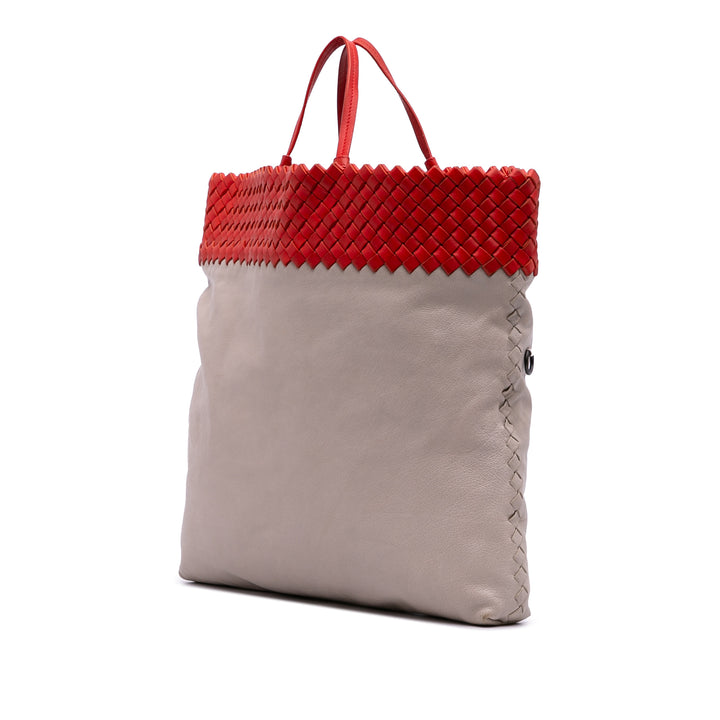 Bottega Veneta Intrecciato à finitions Bicolor Nappa Sac