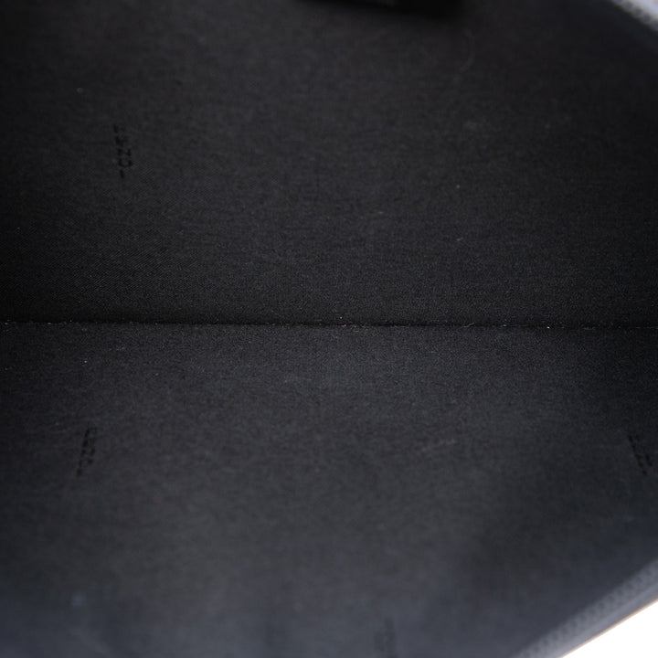 Fendi Zucca Coated Toile Roma Amor Zip Pochette