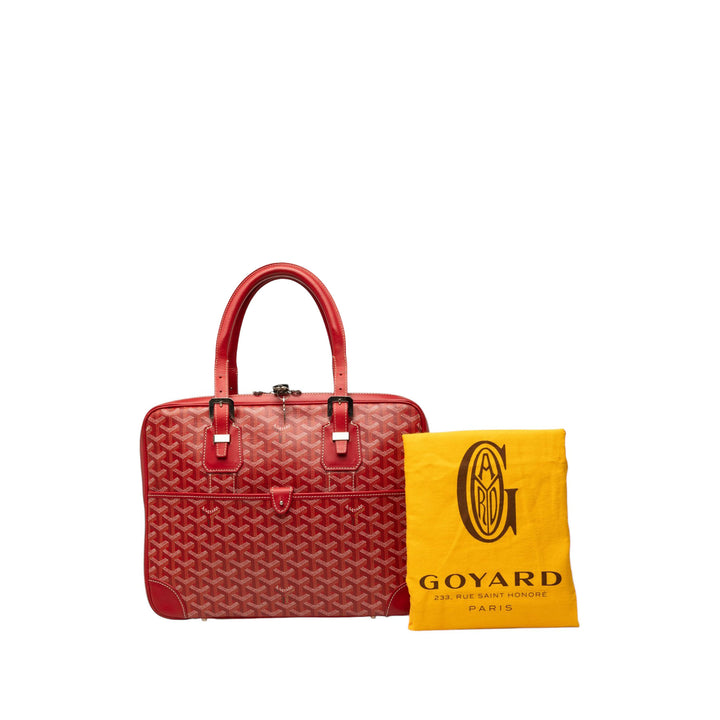 Goyard Porte-documents Ambassade Goyardine PM Rouge – vue 7 – GABY PARIS