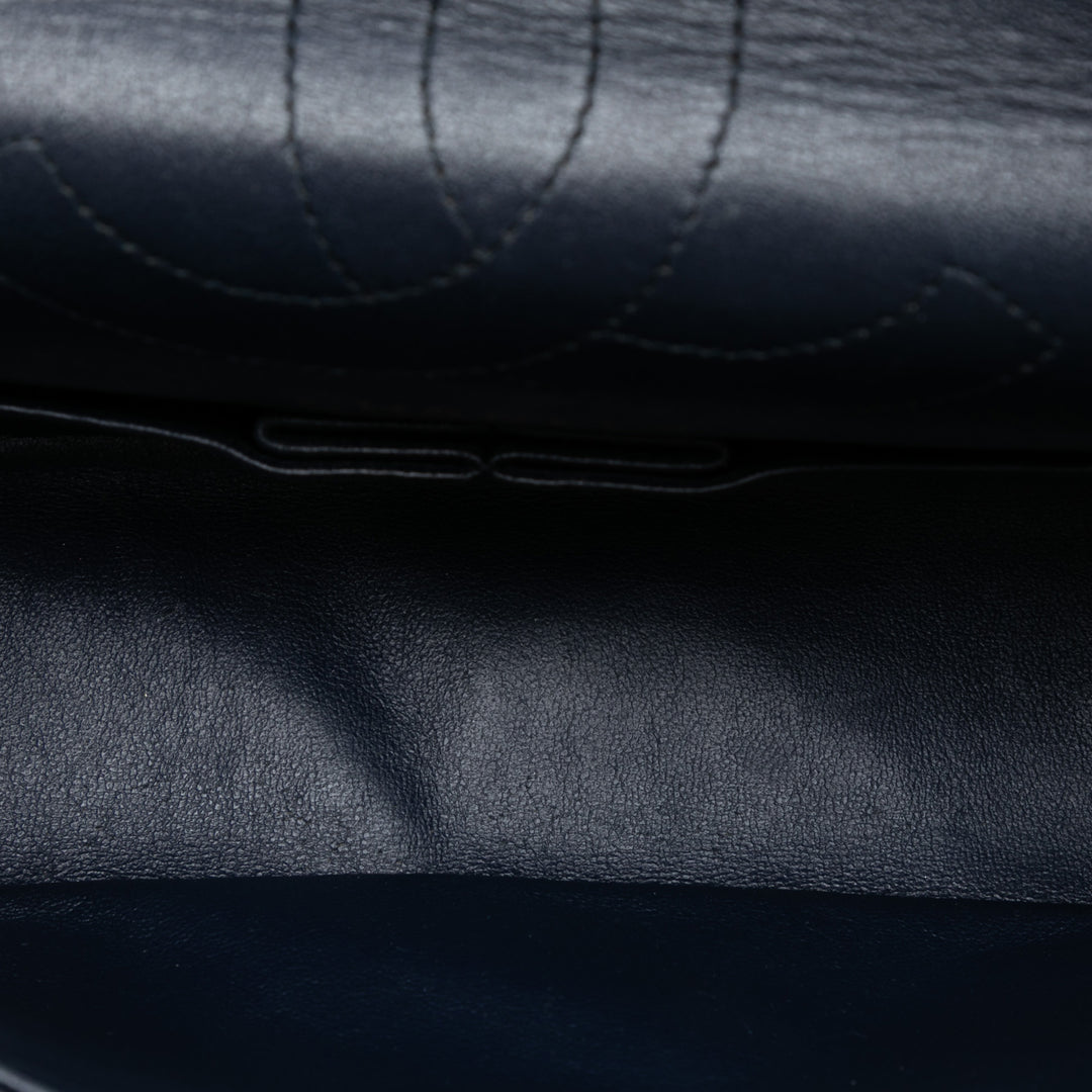 Chanel Reissue 2.55 Quilted Aged Cuir de veau Double rabat 225 Noir – GABY PARIS Authentique