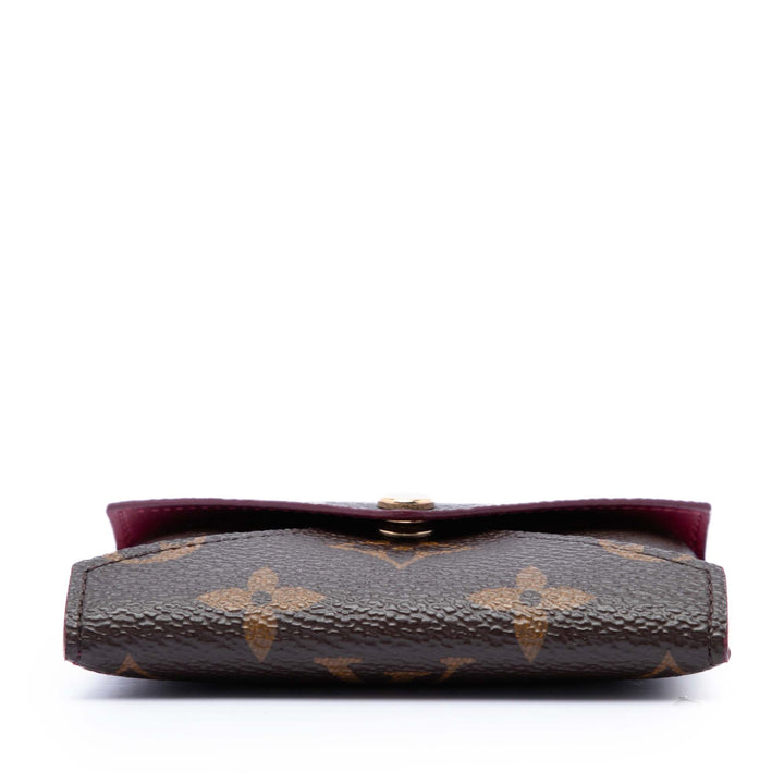 Pochette Kirigami Porte-cartes Monogram Marron