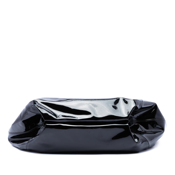Chanel Large Cuir verni Stretch Spirit Cabas Cabas