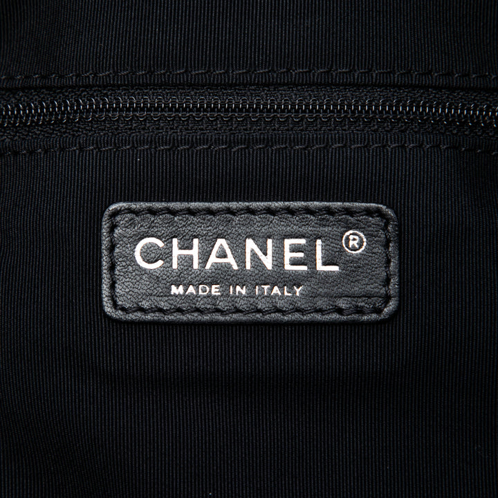 Chanel Large Cuir verni Stretch Spirit Cabas Cabas