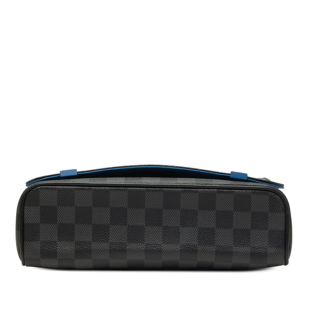 District NM PM Damier Graphite Noir