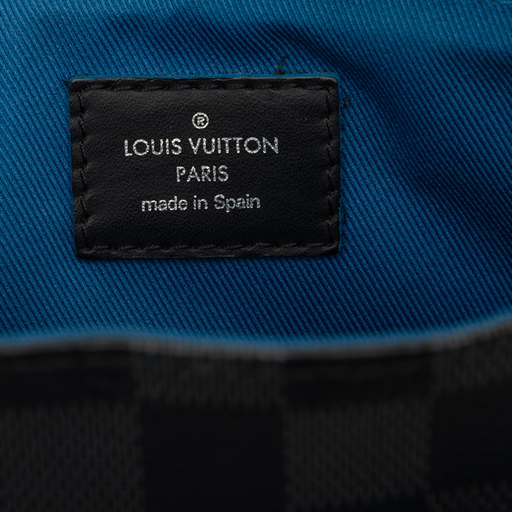 District NM PM Damier Graphite Noir