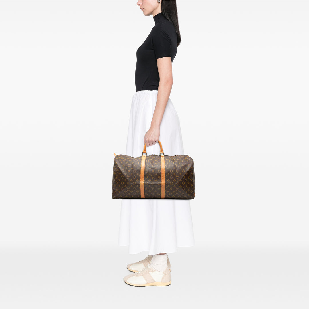 Louis Vuitton Monogram Keepall 55